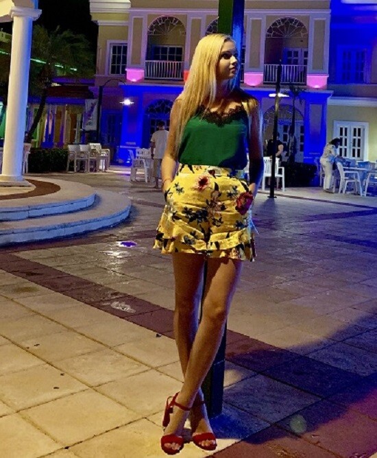 Diana dating a international student